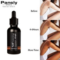 Fast Tan Glow Drops Sunless Skin Tanning Oil Liquid Dark Self Tanner Water Serum for Face Body Fake