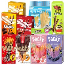 빼빼로데이 막대과자 골라담기/빼빼로/포키/밀크스틱/짱구톡톡/막대과자/막대초코과자/빼빼로데이선물, 짱구21곡초코바1개
