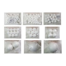 경원상사 우드락공 스티로폼공 10사이즈(10mm~120mm), 1포, 20mm