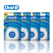 오랄비 왁스 치실 50m x 4개 / x 8개 / x 12개 / x 24개 / x 48개, 4개입