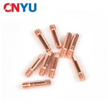 용접 노즐 토치 접촉 팁 가스, 2.0.6mm - 10PCS