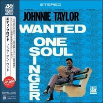 [CD] Johnnie Taylor - Wanted : One Soul Singer