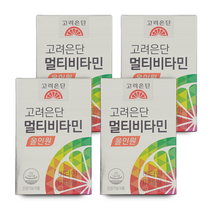 고려은단 멀티비타민 올인원 1 560mg X 60정, 4개, 4개