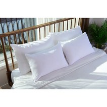 코튼러블리 구름베개솜 경추베개 100%새솜 물세탁 지퍼처리 알러지케어 진드기 방지 (1+1초특가 할인), 경추두줄빵빵이구름솜50~70(1+1)