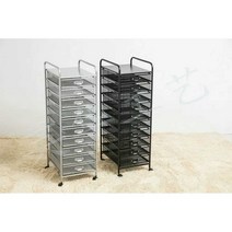 철제 서랍장 사무실 서류정리 케비넷 모듈 이동식, A4 모델 /5 단(블랙)