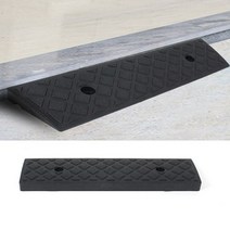 유모차 휠체어 계단 진입판 경사판 50X13X3CM 블랙 점포진입판 자전거
