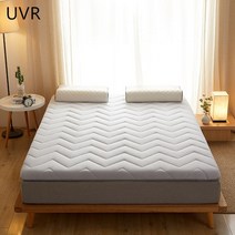 베스트 슬립 패밀리 저상 토퍼 가족 침대 매트 uvr 호텔 홈스테이 노르딕 미니멀 항균, 100x200cm, 두께 4cm, 회색