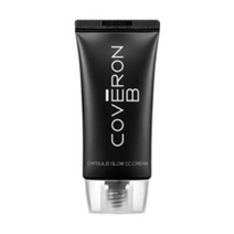 COVERON 캡슐 글로우 CC크림 남자씨씨크림 CC 추천 청순 쌩얼 메이크업 촉촉한 파운데이션 선크림 물광피부 베이스 메이크업 민낮 도자기피부 데일리 광채 톤업 추천, 21호 라이트 베이지