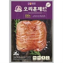 목우촌 주부9단 오리훈제슬라이스 500G (보냉백/아이스박스中택1)