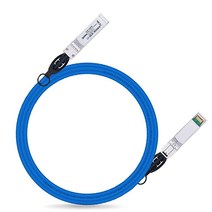 1 SFP+ 트위낵스 케이블 직접 연결 구리DAC 패시브 1.5m4.92피트 시스코 SFP-H1B-CU1.5M 머라키Meraki 유비쿼티 미크로틱 인텔 포티넷 넷기어 D-Link, Blue 1 Pack_1.5m
