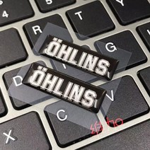 오토바이스티커오토바이 반사 배기 파이프 3D 스티커 요시무라 SC TERMIGNONI 화살표 AR 엠블럼 데칼 레이, 10 I 2.9x1.1cm