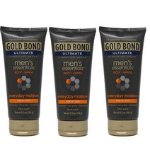 Gold Bond Ultimate Everyday 골드본드 얼티메이트 맨 에브리데이 에센셜 크림 184g 3개