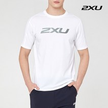 2XU 글로벌 공용 코어 C/P 로고 티셔츠_X1MU15128WHT