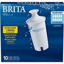 브리타 정수기 필터 brita 987554 투수 교체 10팩