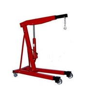 코끼리 작기 자키 접이식 크레인 유압 행거 차량 수리, 2톤/경량 크레인/더블펌프