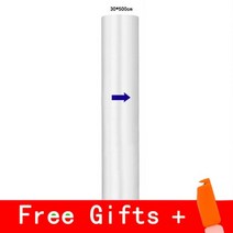 업소용 진공포장기 진공 식품 실러 백 장기간 신선도 유지 12 + 15 20 25 30m x 500m 롤/묶음 배큠 보관, 06 30cm