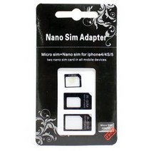 일본직발송 2. ノー品 MOBEE NANO SIM MICROSIM 변환 어댑터 3점 세트 FOR IPHONE 5 4S 4 나노심→SIM 카드, One Size_One Color, 상세 설명 참조0, 상세 설명 참조0