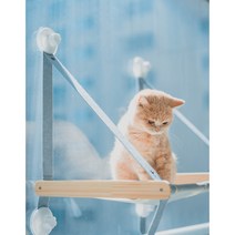 반가운순간 고양이 해먹 원목 창문해먹