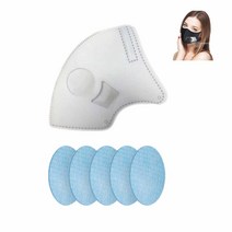 Replaceable Inner Cover and Fan Filters for Rsenr R11 Wearable Air Purifier(1pcs of Inner Cover and