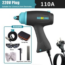 220V 2500W 휴대용 레이저용접기 동파이프 스폿 가열 홀더 납땜 다기능 논가스 인두, EU A 업그레이드