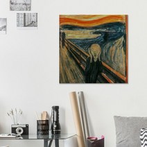 캔버스액자 명화 뭉크 절규 D타입 35x55cm