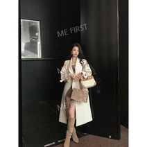 런던 라펠 트렌치코트