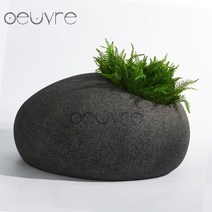 돌수반 돌확 어항 물확 자배기 북유럽 단순 자갈 돌 바닥에서 천장까지 이어지는 대형 화분 즙이 많은 창조적 인 성격 초대형 유리 섬유 강화 플라스틱 수지 화분, 깊은 사암, 다른, 특정 운송 비용은 고객 서비스에 문의하십시오