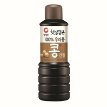 (맛나)우리콩간장500ml/청정원, 500ml, 1개