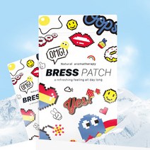 브레스 최고급천연아로마 향기패치 (1매=16패치) 행사 5+1 총6매, 1000, 1000