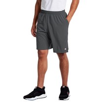 Champion 남성용 MVP 반바지 가벼운 체육관 반바지 운동용 반바지 무릎 길이 스포츠 반바지 22.9cm(9인치) 메시 카모 뉴트럴 C 로고