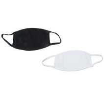 필터교체형 면 마스크 황사 바이러스 필터교체용 위생용품, 블랙