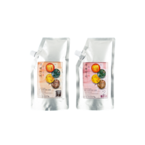 색채진미 한방헤나 칼라크림 1제+2제 각500ml, 자연흑색(1제+2제)