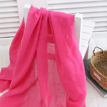 릴리패브릭 대폭) 부드러운 린넨 거즈 시리즈 -프렌치- 핫핑크 원단 천 C11