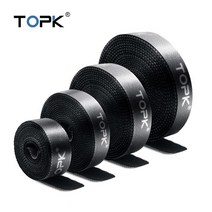 TOPK 벨크로 테이프 찍찍이 케이블 타이 선 정리 고정, 3m