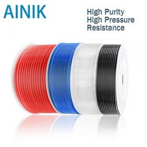 가변배기 다운파이프 호환 10 Meter 8mm 6mm 4mm 10mm Air Hose Pneumatic Tube Pipe PU Hoses 12mm 14mm 16mm For Com, Transparent_16mmX 12mm-10M