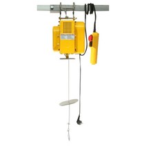 한도 전동미니윈치 BH200A-18 (봉타입 100/200kg 와이어18/9m 3파이 450W 13kg 코드선 0.5m/스위치선 1.5m)