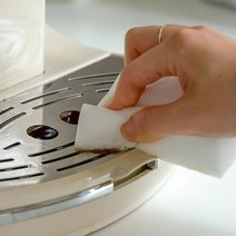 찌든때제거 코팅후라이팬용 매직블록 스폰지 청소 스펀지 10매입 세척, 1개