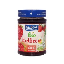 마인탈 유기농 딸기잼 210g 1개 식자재마트 대용량 업소용잼 과일잼 딸기잼 체리잼 블루베리잼 유기농 유기농잼 무설탕잼