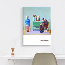 더 아트 컴퍼니 데이비드 호크니 명화 그림 인테리어 캔버스 액자 22종, 2. DH-나의 부모님