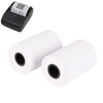 영수증 용지 1pc 57* 0 열 롤 모바일 POS 58mm 열전 사 로트 인쇄 라벨, 단일옵션