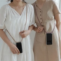 갓샵 핸드폰 목걸이 줄 스트랩 케이스 6color, 아이폰12mini