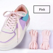 테니스 스트링 거트 에어 포스 신발 끈 스니커즈 캔버스 남성용 여성용 36 색상 농구화, 180 센치메터, Pink
