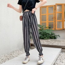 PK글로벌 발목 밴딩고정 몸빼바지 데일리 패션 편한바지 프리사이즈 고무줄바지