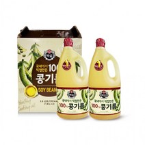 백설 콩기름2P 선물세트/ 설 명절 추석/ 튀김요리 전굽기 제사요리/ 식용유 선물, 백설 콩기름2P 선물세트