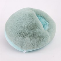 발난로 히팅패드 전기 풋 워머 Usb 히터 발 커버 난방 패드 홈 침실 수면 여행 사무실 담요 매트, 03 Green-Long Plush