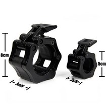 덤밸랙 아령 거치대 바벨 원판 1"2" 바벨 칼라 표준 스핀록 클램프 아령 스프링 클립 잠금 턱, 06 Green 50mm