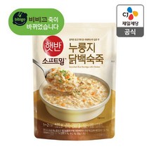 비비고 누룽지닭백숙죽 420g 4개