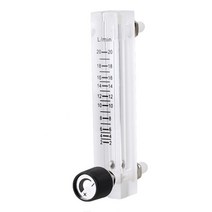 Acrylic120mm 높이 LZQ-7 산소 유량계 1-20 LPM 측정 산소 공기, 한개옵션0