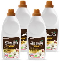 컨센서스 초고농축 퍼퓸 섬유유연제 매그놀리아 1L x4개, 단품