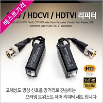 프라임디렉트 ONSHOP 프라임 트위스트 페어 BNC 리피터 AHD HDCVI HDTVI, 본상품선택